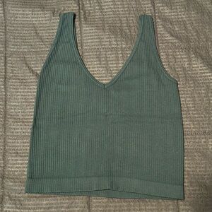 Women’s Slim Fit Ribbed Basic Tank